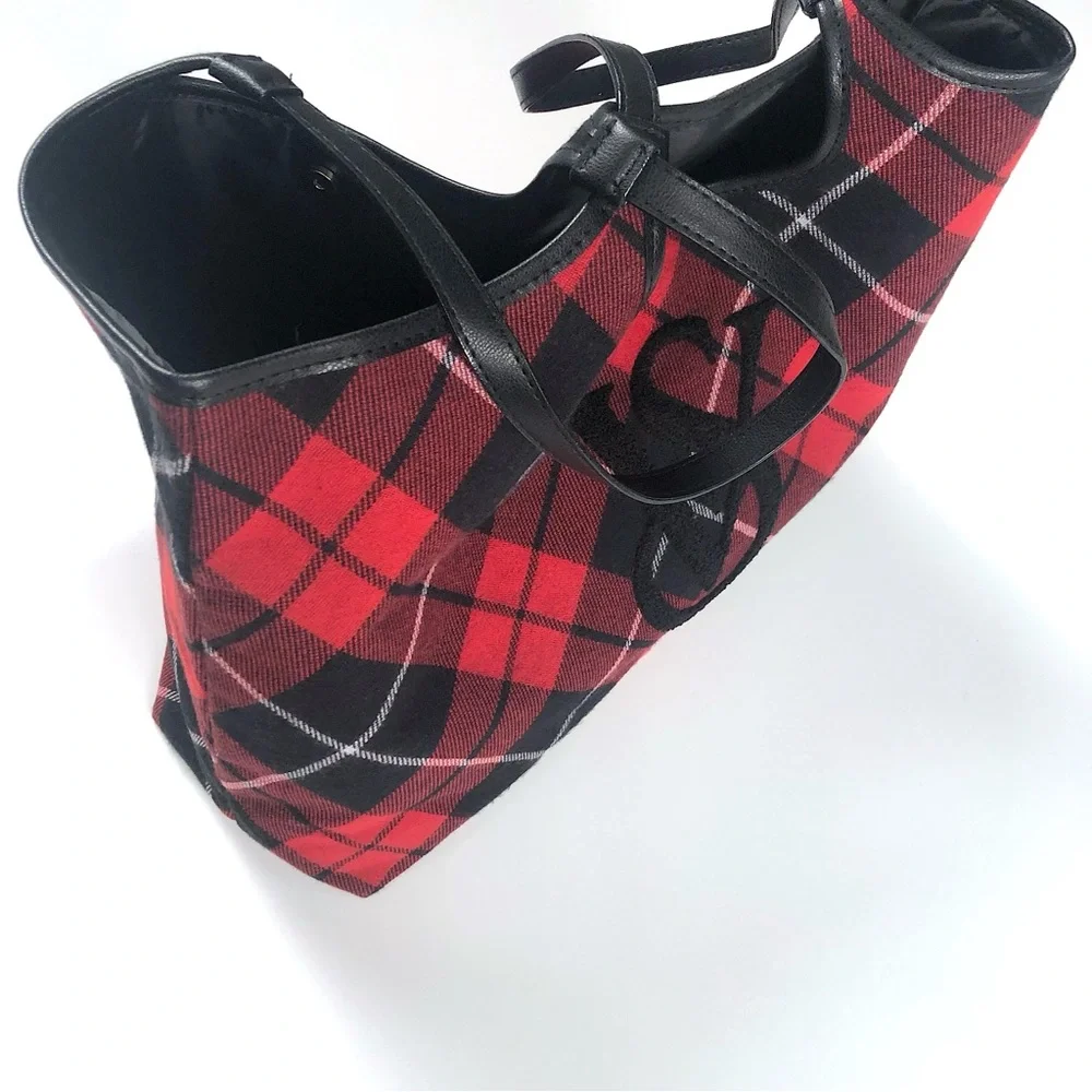 Victoria’s Secret Plaid Tote - Picture 5 of 11